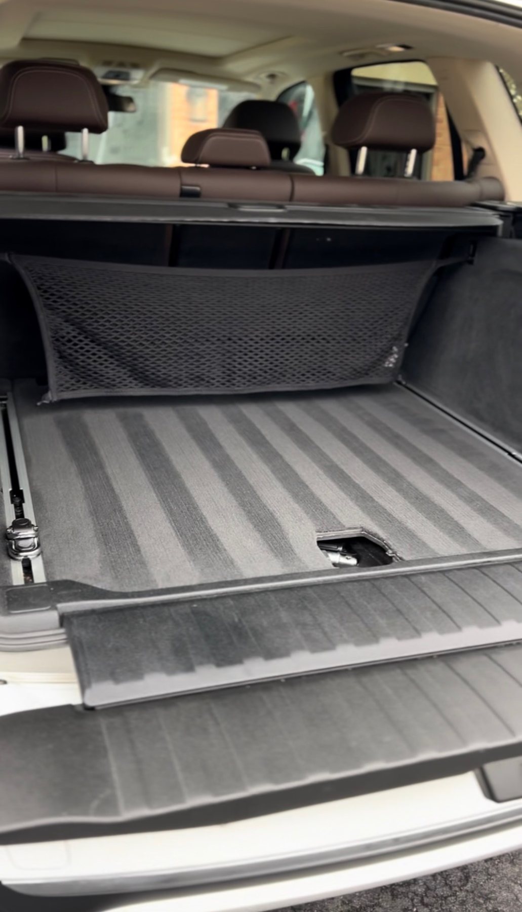 Clean cargo area after interior detail
